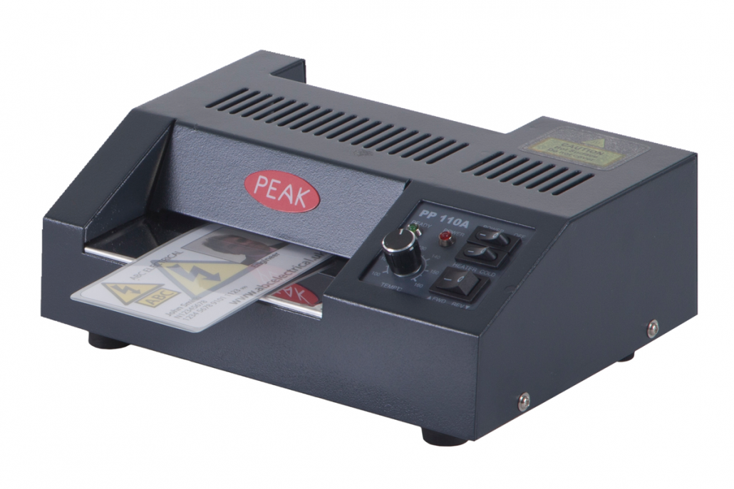 Select Laminating Supplies ID Peak Laminator